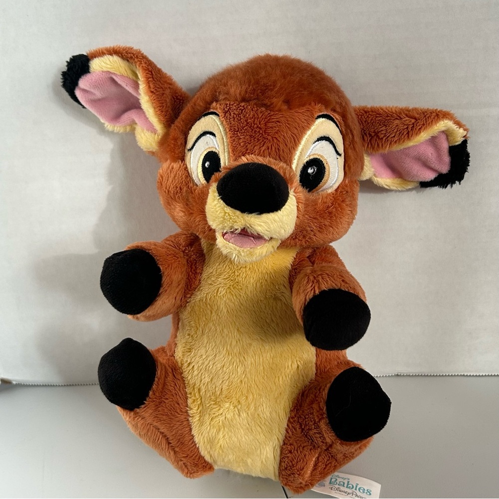 Disney Babies Bambi Baby Fawn Deer Plush 10" Toy Lovey No Blanket Theme Park